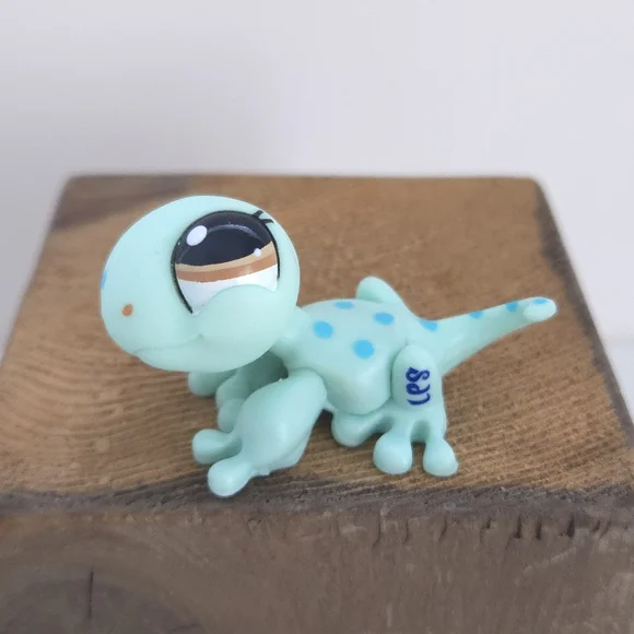 Littlest Pet Shop LPS Frog #264 Gecko #2212 - Picture 2 of 13